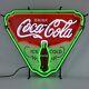 Drink'Coca Cola' Ice Cold Shield Neon Sign 29x24