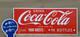 Drink Coca Cola Porcelain Enamel Sign 24 x 10 Inches 1 Sided