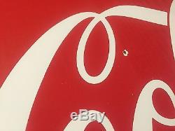 Drink Coca-Cola Porcelain Sled Sign