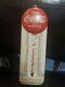Drink Coca-cola In Bottles Button Cap Advertising Thermometer Sign Gas Station