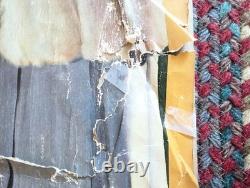 EXTRA-LARGE! 30 x 50 Coke Cardboard Sign POSTER 1944 WWII Just Like Old Times