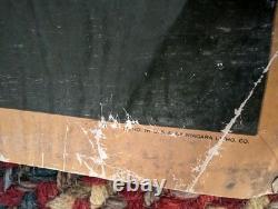 EXTRA-LARGE! 30 x 50 Coke Cardboard Sign POSTER 1944 WWII Just Like Old Times