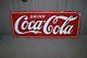 Early 1900s Original Coca-Cola Porcelain Single Sided Sign by IR