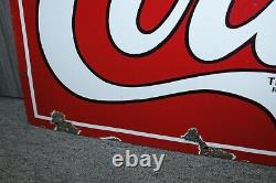Early 1900s Original Coca-Cola Porcelain Single Sided Sign by IR