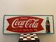 Early 50's Drink Coca Cola Enjoy That Refreshing New Feeling Sign