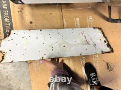 Early Baltimore Enamel Co NY 1926 DRINK Coca Cola PORCELAIN Sign GENERAL STORE