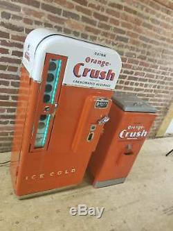 Embossed Royal crown cola rc soda machine coca cola vendo vmc bottle sign cooler