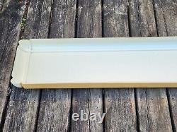 Enjoy Coca-Cola Sign Panel Molded Plastic Vintage Unusual 10-5/8x68-1/2x2-3/4