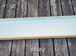 Enjoy Coca-Cola Sign Panel Molded Plastic Vintage Unusual 10-5/8x68-1/2x2-3/4