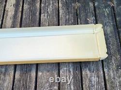 Enjoy Coca-Cola Sign Panel Molded Plastic Vintage Unusual 10-5/8x68-1/2x2-3/4