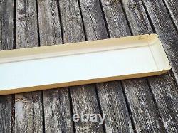 Enjoy Coca-Cola Sign Panel Molded Plastic Vintage Unusual 10-5/8x68-1/2x2-3/4