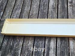 Enjoy Coca-Cola Sign Panel Molded Plastic Vintage Unusual 10-5/8x68-1/2x2-3/4