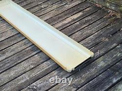 Enjoy Coca-Cola Sign Panel Molded Plastic Vintage Unusual 10-5/8x68-1/2x2-3/4