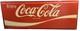 Enjoy Coca Cola Store Advertisement Embossed Wall Sign 29X73 Vintage 1970s