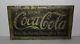 Exceedingly Rare 1910s Tin Coca Cola From the Bottle Through a Straw Sign