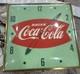 Excellent PAM Bubble Glass Coca-Cola Fish Tail Clock Soda Advertising Cola