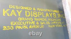 Extremely Rare Vintage Metal Coca Cola Sign, Key Displays, Arrow & Cooler