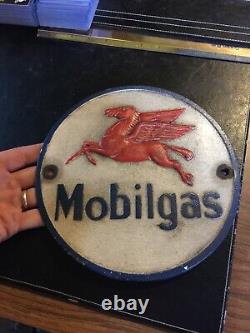 Ford Coca Cola Mobil Sign Set Lot Collector Gas Oil Plaque x5 Pieces Brass Metal