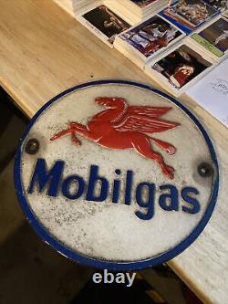Ford Coca Cola Mobil Sign Set Lot Collector Gas Oil Plaque x5 Pieces Brass Metal