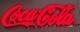 GENUINE Coca Cola neon Bar sign. Promotional sign