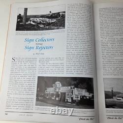 Gasoline Magazine for Porcelain Sign Collecting Gas Porcelain Advertising Sign