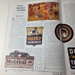 Gasoline Magazine for Porcelain Sign Collecting Gas Porcelain Advertising Sign