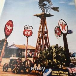 Gasoline Magazine for Porcelain Sign Collecting Phillips 66 Ford Texaco Cover