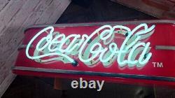 Genuine Product Coca Cola Coke Brand Neon Sign Made By Penny Japan Vintage F/S