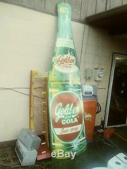 Gold-en Girl Cola 10 ft. Bottle Sign