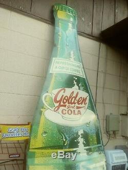Gold-en Girl Cola 10 ft. Bottle Sign