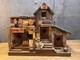 Hand Made ML Studtman Birdhouse Fishing House Coca Cola Sign Bait Shop Folk Art