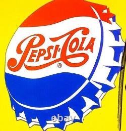 Hand signed signature Andy Warhol Pop Art Pepsi coke sign art with COA