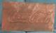 Heavy Coca Cola Metal Sign 22 1/2 x 11 1/2