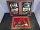 Hensley Colt 45 Firearms, Coca Cola, Central Pacific Rr Co 8 X 11 Mirror Set