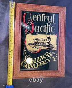Hensley Colt 45 Firearms, Coca Cola, Central Pacific Rr Co 8 X 11 Mirror Set