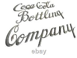 Huge Coca Cola Coke Bottling Company Advertising Jamestown NY Plant Metal Sign