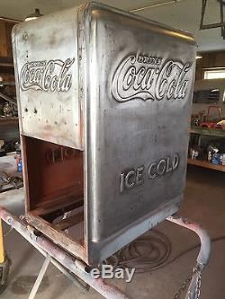 ICE COLD coca cola vintage Westinghouse Jr. Cooler 1930s Restored Original! NICE