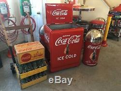 ICE COLD coca cola vintage Westinghouse Jr. Cooler Unbelievable Condition