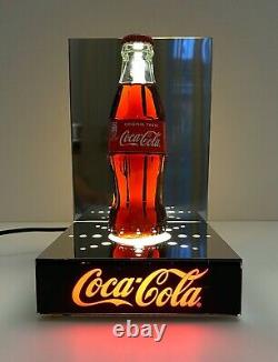 Insegna luminosa espositore CocaCola lighted sign expositor vintage bottle