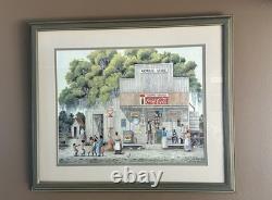 Jack Meyers General Store Limited Edition Print Signed 702/1500 Coca Cola