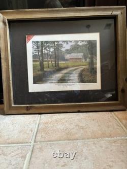 Jim Harrison signed Coca-Cola Picture in Frame #629/1000