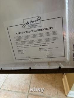 Jim Harrison signed Coca-Cola Picture in Frame #629/1000