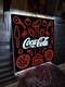 LARGE 24 Lighted (Neon Style) Coca-Cola Pizza Pizzeria Sign Italian