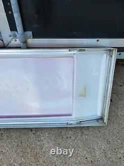 LARGE Vintage ENJOY Coca Cola COKE box Soda Sign