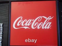 L@@K! 4ft Coca-Cola Menu Board Sign with4 sets of letters, numbers & symbols