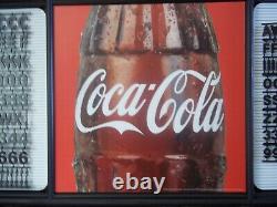 L@@K New 6ft Coca-Cola Menu Board Sign with4 sets of coke letters & numbers