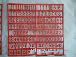 L@@K Vintage 70's Coca-Cola Menu Board Sign withOriginal Letters & Numbers Sets