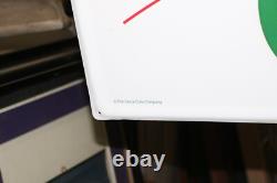 Large Coca Cola Pick Up 6 Home Refreshment Soda Pop 50 Embossed Metal Sign NICE