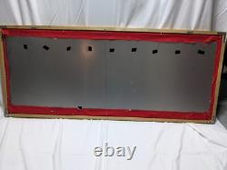 Large Framed Coca-Cola Cloth Sign 51.5 × 21.5