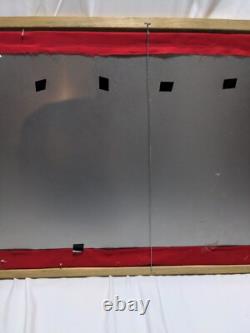 Large Framed Coca-Cola Cloth Sign 51.5 × 21.5